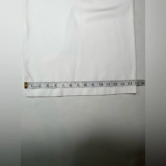 ANTHROPOLOGIE CORSET FRONT TROUSERS SIZE 6 COLOR IVORY NWT - Picture 9 of 9